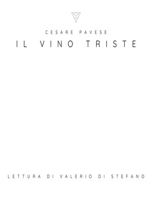 cover image of Il vino triste